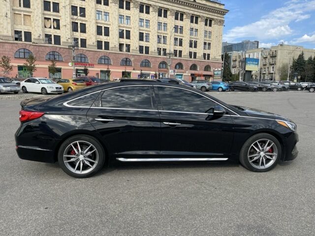 Чорний Хендай Соната, об'ємом двигуна 2 л та пробігом 127 тис. км за 12200 $, фото 4 на Automoto.ua