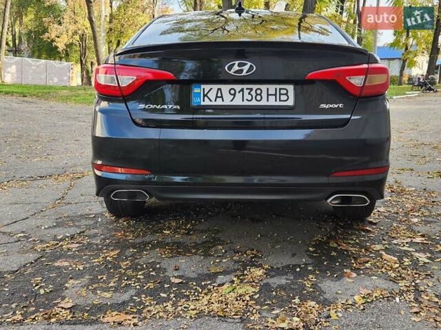 Хендай Соната 2014 у Кам'янське (Дніпродзержинськ) на Automoto.ua Чорний Хендай Соната, об'ємом двигуна 2.36 л та пробігом 229 тис. км за 8700 $, фото 3 на Automoto.ua