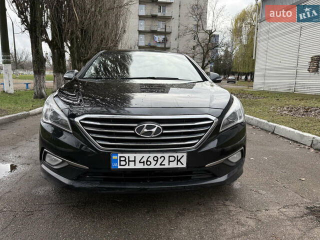 Черный Хендай Соната, объемом двигателя 2 л и пробегом 249 тыс. км за 7500 $, фото 9 на Automoto.ua