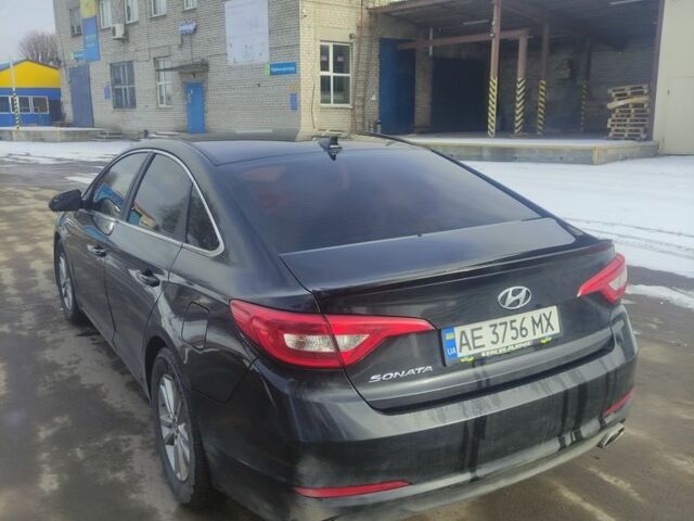 Чорний Хендай Соната, об'ємом двигуна 2.4 л та пробігом 191 тис. км за 8500 $, фото 1 на Automoto.ua