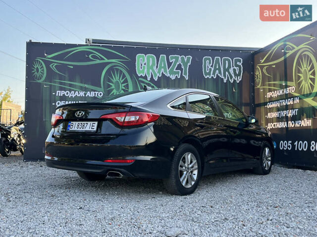 Черный Хендай Соната, объемом двигателя 2.36 л и пробегом 166 тыс. км за 10700 $, фото 5 на Automoto.ua