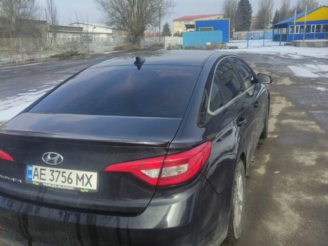 Чорний Хендай Соната, об'ємом двигуна 2.4 л та пробігом 191 тис. км за 8500 $, фото 2 на Automoto.ua