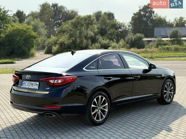 Черный Хендай Соната, объемом двигателя 2 л и пробегом 158 тыс. км за 9900 $, фото 11 на Automoto.ua