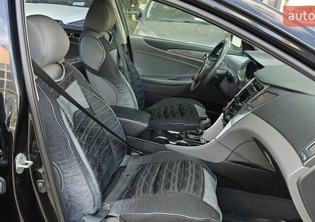 Черный Хендай Соната, объемом двигателя 2.4 л и пробегом 225 тыс. км за 10700 $, фото 21 на Automoto.ua