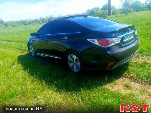 Черный Хендай Соната, объемом двигателя 2.4 л и пробегом 140 тыс. км за 8750 $, фото 3 на Automoto.ua
