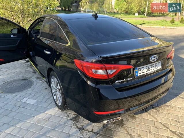 Хендай Соната 2014 у Миколаєві на Automoto.ua Чорний Хендай Соната, об'ємом двигуна 2.4 л та пробігом 160 тис. км за 10000 $, фото 6 на Automoto.ua