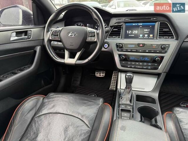 Черный Хендай Соната, объемом двигателя 2 л и пробегом 123 тыс. км за 12800 $, фото 37 на Automoto.ua