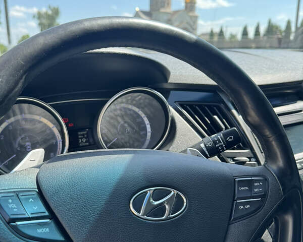 Чорний Хендай Соната, об'ємом двигуна 2.36 л та пробігом 149 тис. км за 14000 $, фото 14 на Automoto.ua