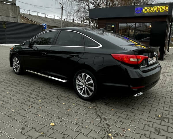 Черный Хендай Соната, объемом двигателя 2.36 л и пробегом 144 тыс. км за 10999 $, фото 13 на Automoto.ua