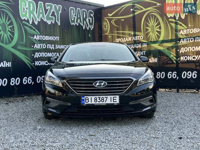 Черный Хендай Соната, объемом двигателя 2.36 л и пробегом 166 тыс. км за 10700 $, фото 3 на Automoto.ua
