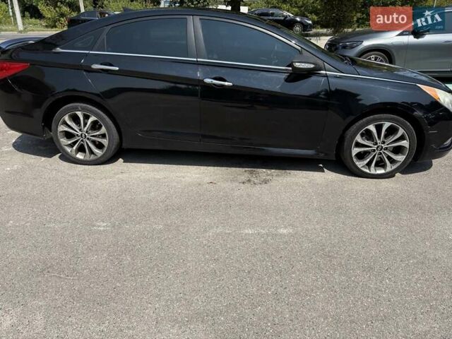 Черный Хендай Соната, объемом двигателя 2 л и пробегом 168 тыс. км за 7200 $, фото 10 на Automoto.ua