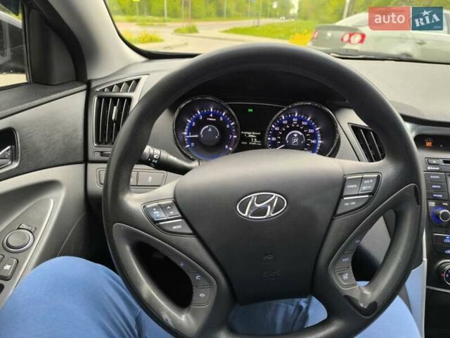 Черный Хендай Соната, объемом двигателя 2.36 л и пробегом 152 тыс. км за 9000 $, фото 1 на Automoto.ua