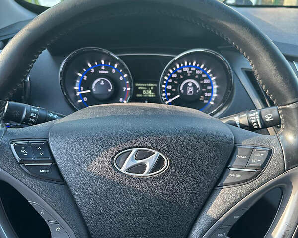 Черный Хендай Соната, объемом двигателя 2.36 л и пробегом 168 тыс. км за 8000 $, фото 11 на Automoto.ua