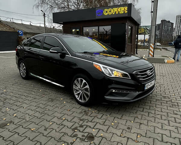 Черный Хендай Соната, объемом двигателя 2.36 л и пробегом 144 тыс. км за 10999 $, фото 24 на Automoto.ua