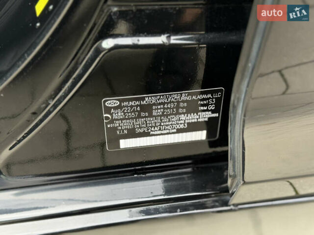 Хендай Соната 2014 у Ковель на Automoto.ua Чорний Хендай Соната, об'ємом двигуна 2.36 л та пробігом 215 тис. км за 10500 $, фото 48 на Automoto.ua