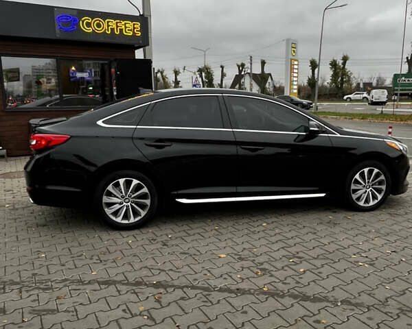 Черный Хендай Соната, объемом двигателя 2.36 л и пробегом 144 тыс. км за 10999 $, фото 19 на Automoto.ua