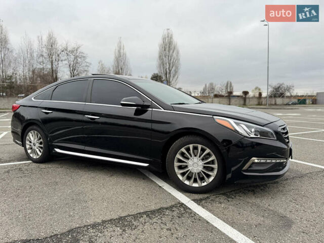 Черный Хендай Соната, объемом двигателя 2.4 л и пробегом 250 тыс. км за 10500 $, фото 9 на Automoto.ua