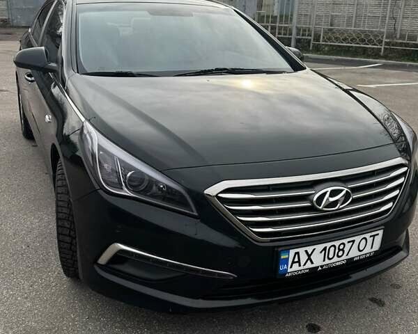 Черный Хендай Соната, объемом двигателя 2.36 л и пробегом 141 тыс. км за 10200 $, фото 7 на Automoto.ua