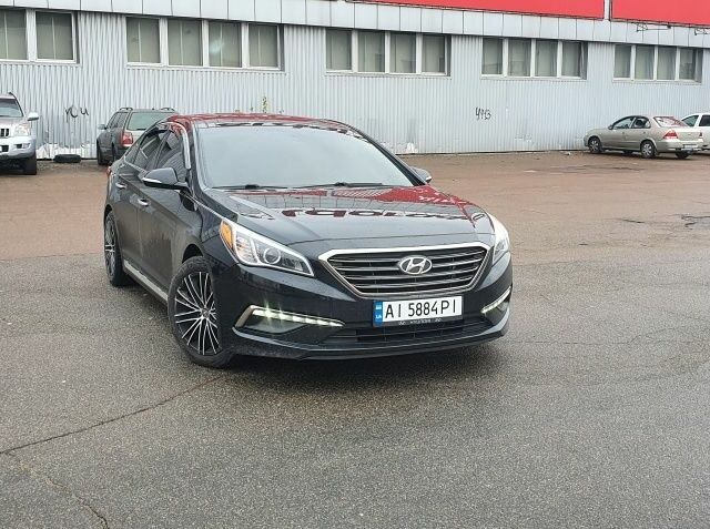 Черный Хендай Соната, объемом двигателя 2.4 л и пробегом 117 тыс. км за 13500 $, фото 8 на Automoto.ua