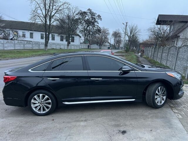 Черный Хендай Соната, объемом двигателя 2.4 л и пробегом 152 тыс. км за 9450 $, фото 12 на Automoto.ua