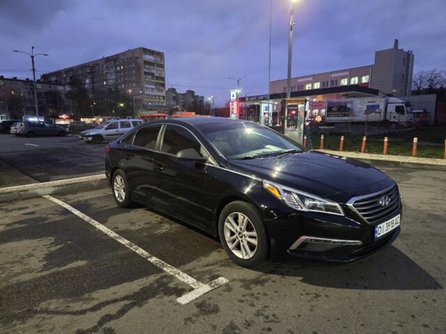 Черный Хендай Соната, объемом двигателя 2.4 л и пробегом 240 тыс. км за 8500 $, фото 3 на Automoto.ua