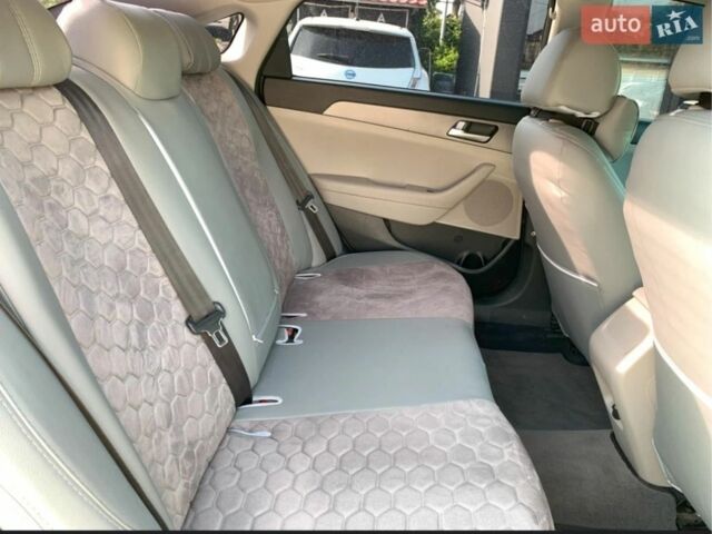 Черный Хендай Соната, объемом двигателя 2.4 л и пробегом 256 тыс. км за 10500 $, фото 6 на Automoto.ua