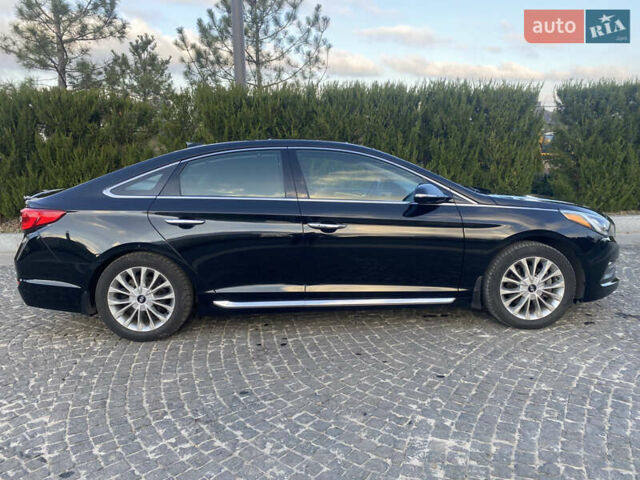 Чорний Хендай Соната, об'ємом двигуна 2.36 л та пробігом 170 тис. км за 13500 $, фото 7 на Automoto.ua