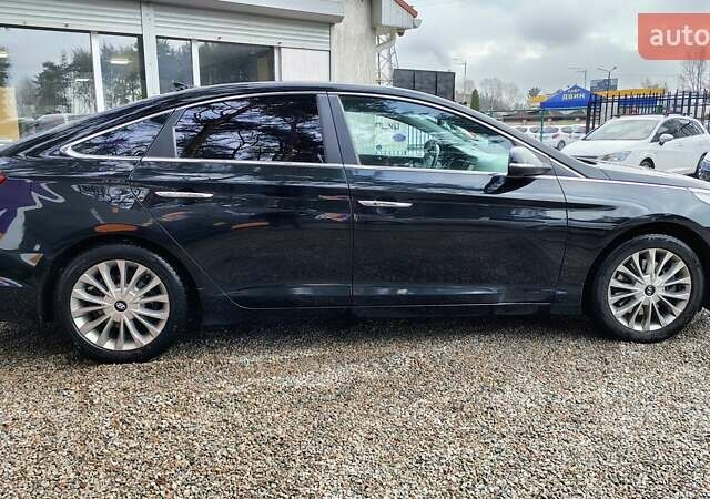 Чорний Хендай Соната, об'ємом двигуна 2 л та пробігом 98 тис. км за 9499 $, фото 5 на Automoto.ua
