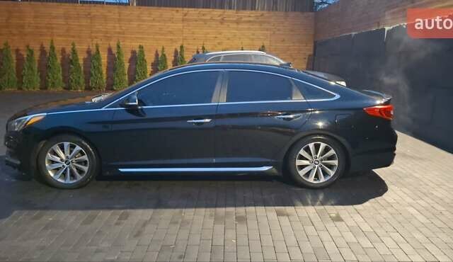 Черный Хендай Соната, объемом двигателя 2.36 л и пробегом 138 тыс. км за 10400 $, фото 11 на Automoto.ua