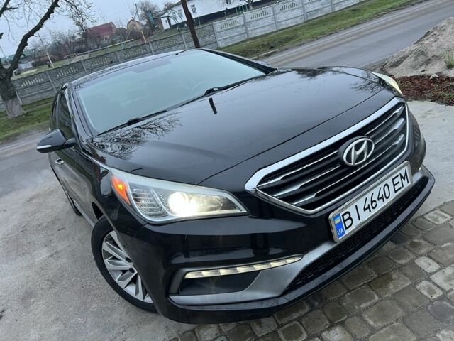 Черный Хендай Соната, объемом двигателя 2.4 л и пробегом 152 тыс. км за 9450 $, фото 21 на Automoto.ua
