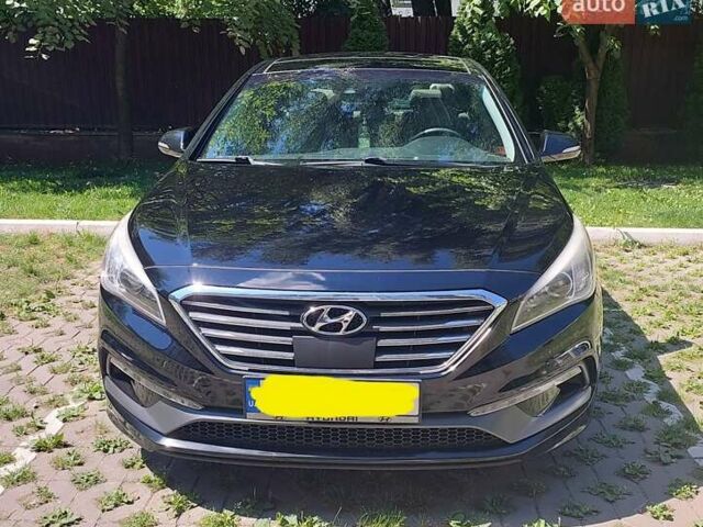 Черный Хендай Соната, объемом двигателя 2.36 л и пробегом 140 тыс. км за 12600 $, фото 2 на Automoto.ua