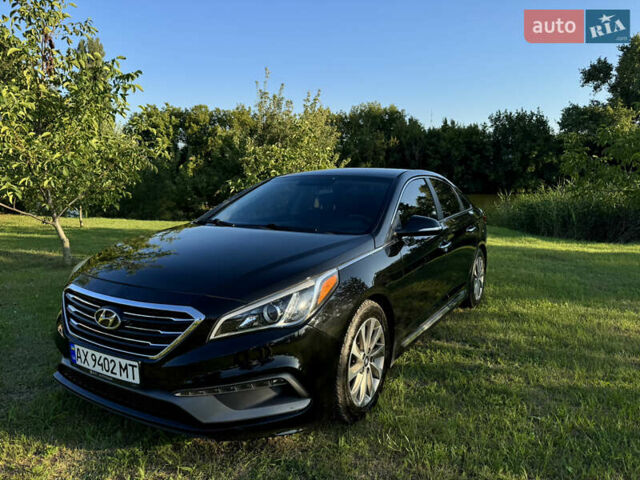 Черный Хендай Соната, объемом двигателя 2.36 л и пробегом 129 тыс. км за 11350 $, фото 4 на Automoto.ua