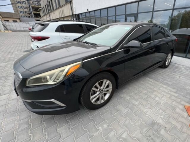 Черный Хендай Соната, объемом двигателя 2.4 л и пробегом 256 тыс. км за 10500 $, фото 1 на Automoto.ua