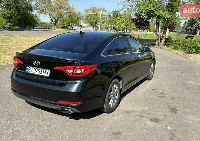 Хендай Соната 2015 в Кременчуге на Automoto.ua Черный Хендай Соната, объемом двигателя 2.36 л и пробегом 114 тыс. км за 10500 $, фото 2 на Automoto.ua