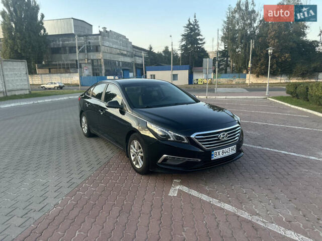 Черный Хендай Соната, объемом двигателя 2.36 л и пробегом 160 тыс. км за 10800 $, фото 10 на Automoto.ua
