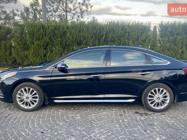 Чорний Хендай Соната, об'ємом двигуна 2.36 л та пробігом 170 тис. км за 13500 $, фото 6 на Automoto.ua