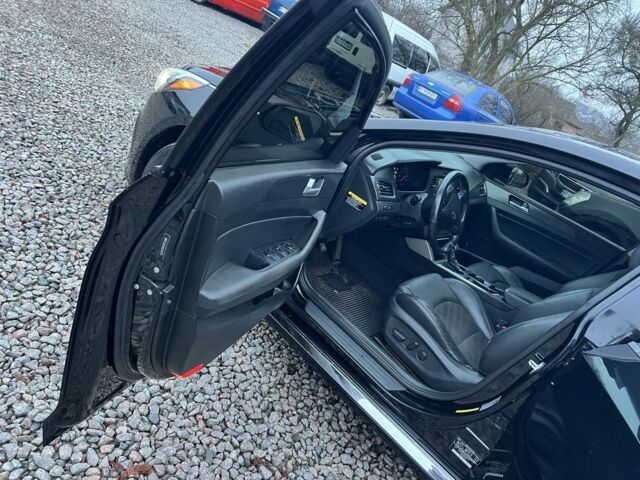 Черный Хендай Соната, объемом двигателя 2.4 л и пробегом 152 тыс. км за 9450 $, фото 4 на Automoto.ua