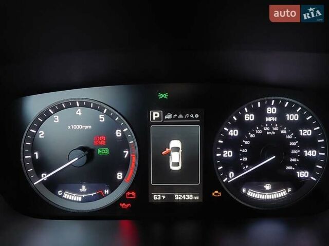 Черный Хендай Соната, объемом двигателя 2.36 л и пробегом 140 тыс. км за 12600 $, фото 31 на Automoto.ua