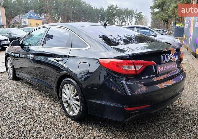Чорний Хендай Соната, об'ємом двигуна 2 л та пробігом 98 тис. км за 9499 $, фото 2 на Automoto.ua