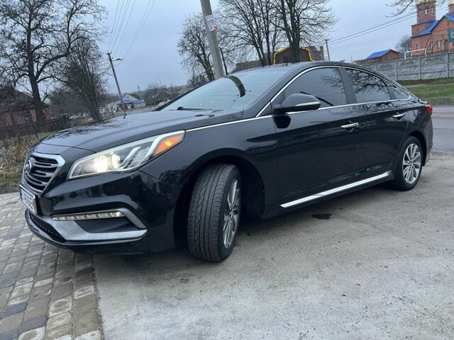 Черный Хендай Соната, объемом двигателя 2.4 л и пробегом 152 тыс. км за 9450 $, фото 20 на Automoto.ua