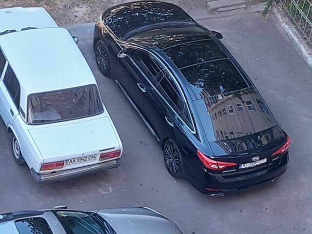 Черный Хендай Соната, объемом двигателя 2.4 л и пробегом 117 тыс. км за 13500 $, фото 16 на Automoto.ua