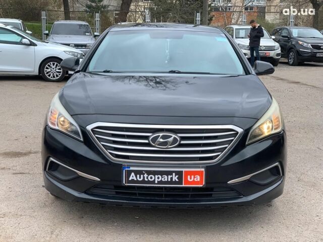 Чорний Хендай Соната, об'ємом двигуна 2.4 л та пробігом 256 тис. км за 11390 $, фото 1 на Automoto.ua