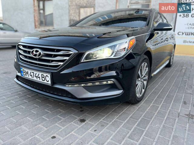 Черный Хендай Соната, объемом двигателя 2.36 л и пробегом 110 тыс. км за 12500 $, фото 6 на Automoto.ua