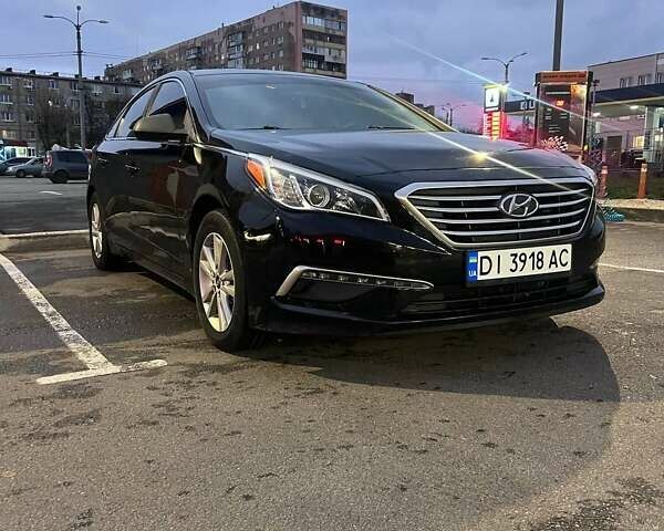 Черный Хендай Соната, объемом двигателя 2.36 л и пробегом 240 тыс. км за 8500 $, фото 15 на Automoto.ua