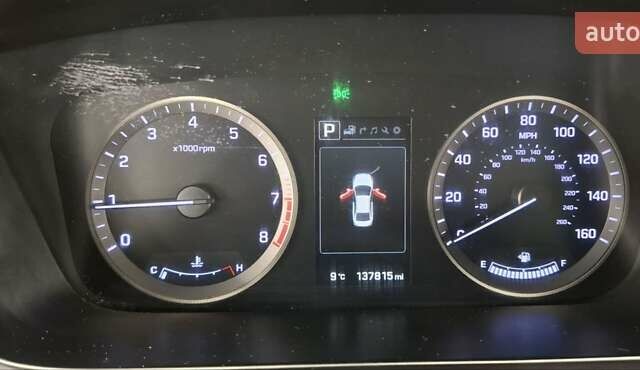 Черный Хендай Соната, объемом двигателя 2.36 л и пробегом 138 тыс. км за 10400 $, фото 31 на Automoto.ua