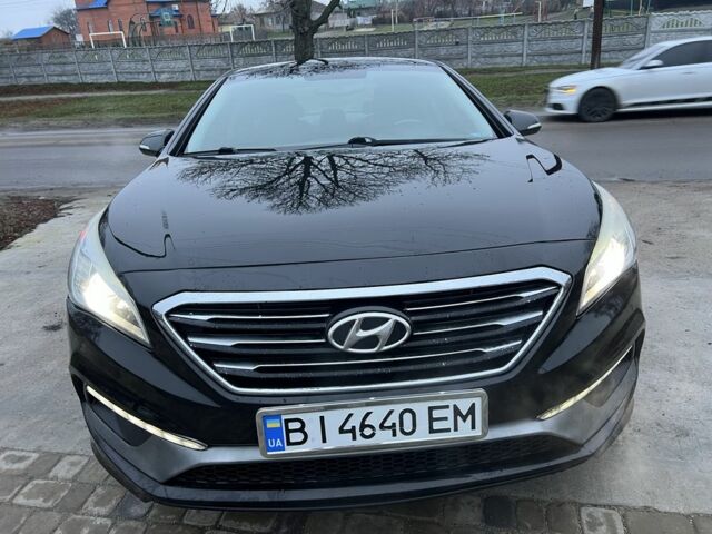 Черный Хендай Соната, объемом двигателя 2.4 л и пробегом 152 тыс. км за 9450 $, фото 19 на Automoto.ua