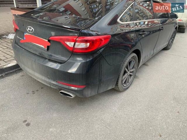 Хендай Соната 2015 в Киеве на Automoto.ua Черный Хендай Соната, объемом двигателя 2.4 л и пробегом 150 тыс. км за 10000 $, фото 4 на Automoto.ua