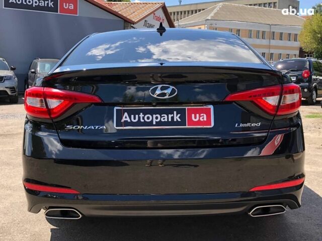 Черный Хендай Соната, объемом двигателя 2.4 л и пробегом 144 тыс. км за 13290 $, фото 6 на Automoto.ua