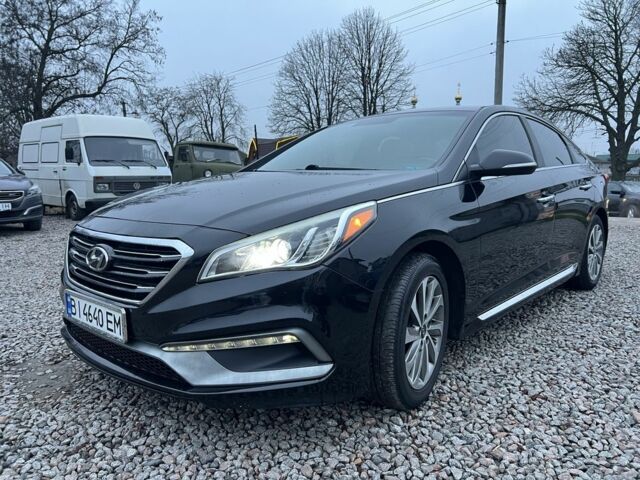 Черный Хендай Соната, объемом двигателя 2.4 л и пробегом 152 тыс. км за 9450 $, фото 8 на Automoto.ua