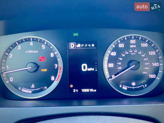 Чорний Хендай Соната, об'ємом двигуна 2.36 л та пробігом 170 тис. км за 13500 $, фото 33 на Automoto.ua